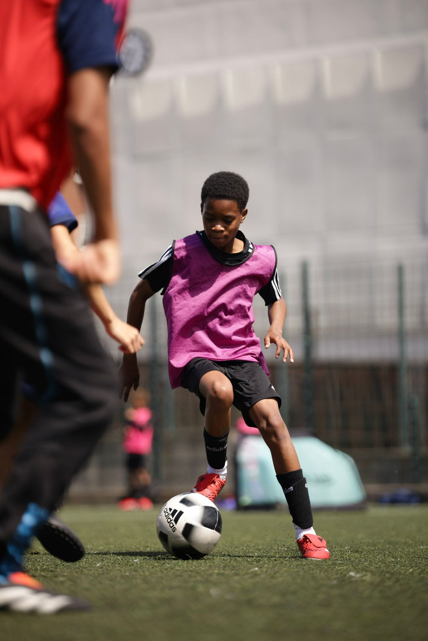 Happy faces after training