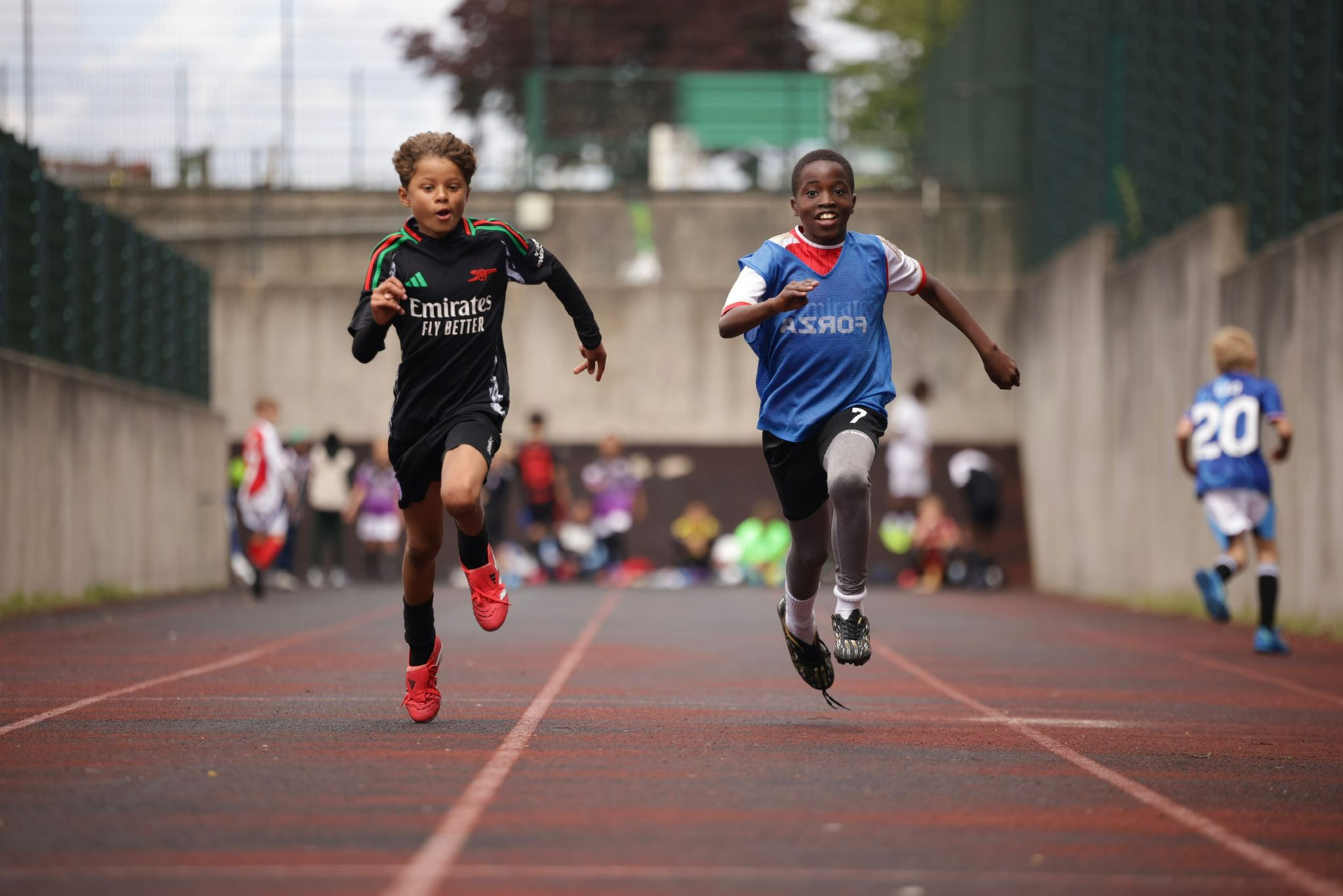 Small-sided games in action