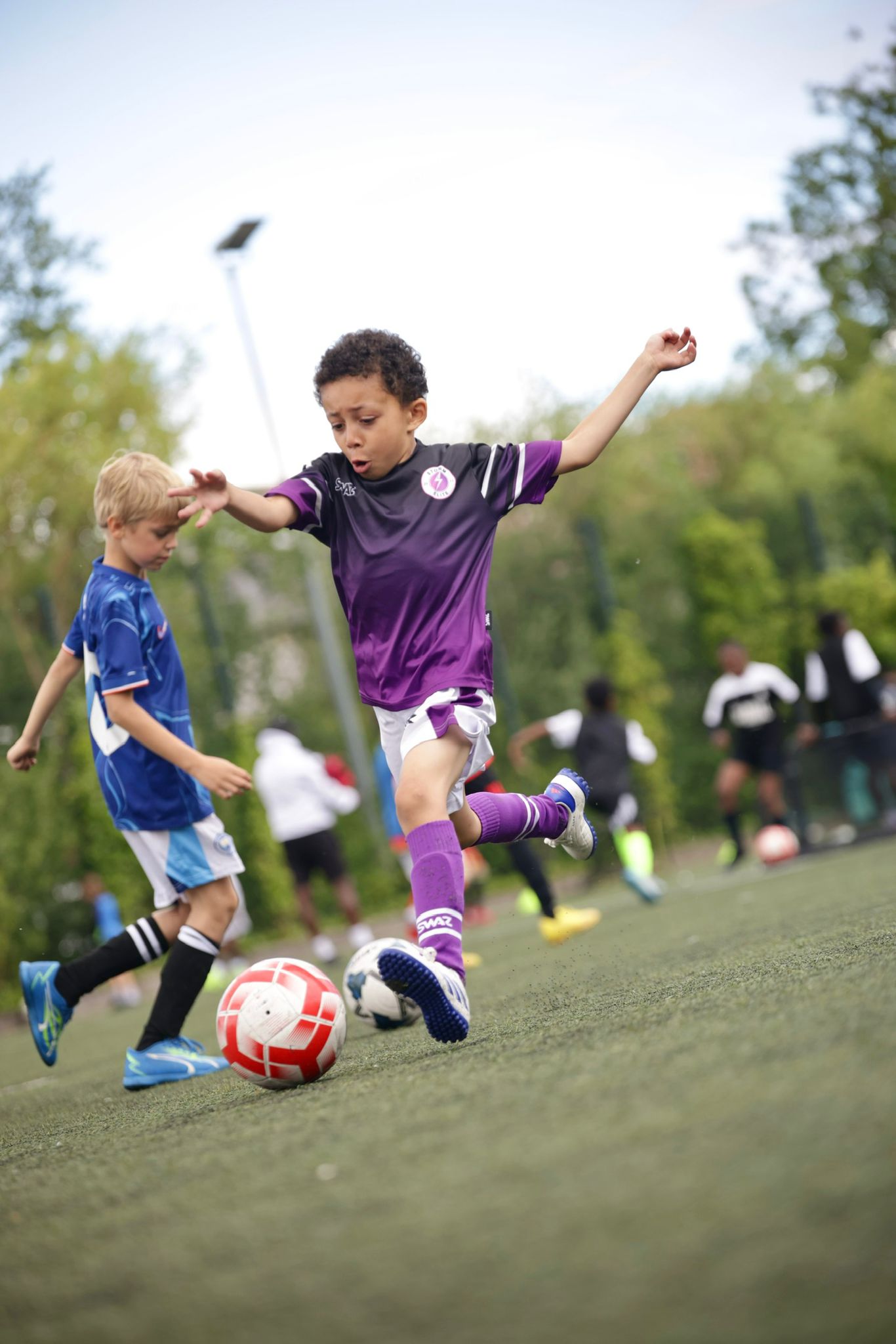 Tactical discussion with coach